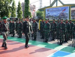 Kodim 1409/Gowa Gelar Upacara Peringatan HUT Ke-80 TNI “TNI Prima-TNI Rakyat-Indonesia Maju”