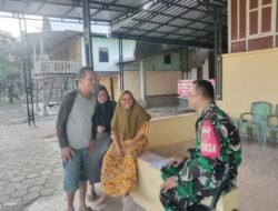 Babinsa Salajangki Komsos dengan Warga, Ajak Jauhi Judi Online dan Berita Hoaks