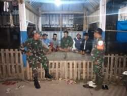 Wujudkan Kondusifitas, Patroli Gabungan TNI-Komduk Gowa Turun ke Lapangan