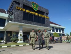 Pangdam XIV/Hsn Hadiri Sertijab Pangdivif 3 Kostrad Pimpinan Pangkostrad