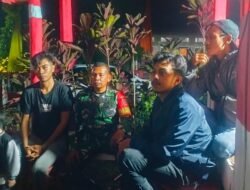 Patroli Gabungan TNI dan Komduk Gowa Tegakkan Keamanan di Wilayah Tinggimoncong