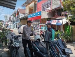 Blusukan Humanis, Bhabinkamtibmas Totaka Ajak Warga Jaga Kamtibmas dan Kerukunan