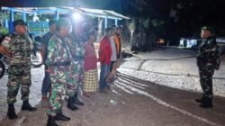 Patroli Malam di Jalan Poros Malino, TNI dan Masyarakat Gowa Bersinergi