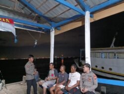 Polisi Hadir dengan Senyum: Patroli Humanis di Pulau Barrang Lompo Bikin Warga Nyaman