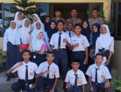 Kapolsubsektor Sangkarrang Jadi Narasumber Inspiratif, Sampaikan Edukasi Hak dan Kewajiban ke Siswa Pulau Barrang Lompo