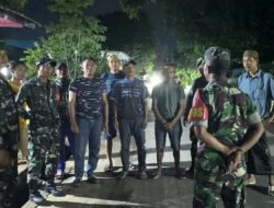 Patroli Gabungan TNI-Komduk Gowa Tingkatkan Sinergi Jaga Keamanan dan Ketentraman Masyarakat