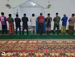 Safari Subuh Babinsa: Wujudkan Kedekatan Prajurit Kodim Gowa dengan Warga di Masjid Al Rizal Desa Sokkolia