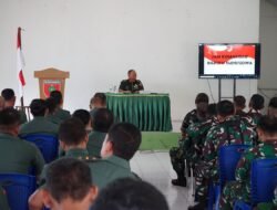 Tekankan Integritas, Kasdim 1409/Gowa Gelar Jam Pimpinan untuk Personel Militer dan PNS