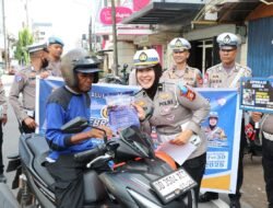 Satlantas Polres Pelabuhan Makassar Intensifkan Hari Ke -9 Operasi Zebra Pallawa 2025: Edukasi Tertib Berlalu Lintas