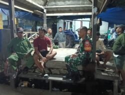 TNI dan Komduk Kabupaten Gowa Gelar Patroli Bersama Ciptakan Rasa Aman