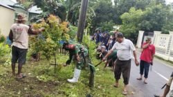Semangat Gotong Royong Menyala di Bontonompo: Babinsa dan Warga Bersatu Ciptakan Lingkungan Bersih dan Harmonis!