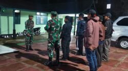 Sinergi TNI dan Komduk: Patroli Malam Demi Keamanan Kelurahan Bontolerung
