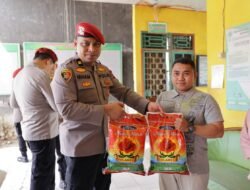 Hari Jadi Reserse ke-78, Satreskrim Polres Gowa Salurkan Sembako kepada Anak Panti dan Warga Kurang Mampu