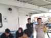 Kapolsek Paotere Sisir Dermaga X, Cek Kapal dan Ingatkan Nakhoda soal Cuaca Ekstrem
