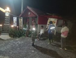 Wujudkan Cipkon Humanis. Koramil Tinggimoncong dan Komduk Gowa Gelar Patroli Gabungan, Jamin Stabilitas Keamanan Wilayah