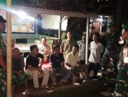 TNI Libatkan Tokoh Masyarakat: Perkuat Keamanan Wilayah Lewat Patroli Malam di Gowa
