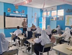 Bhabinkamtibmas Polres Pelabuhan Makassar Masuk Sekolah, Tanamkan Kamtibmas Sejak Dini di Wajo–Ujung Tanah