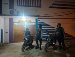 Patroli Dini Hari, Samapta Polres Gowa Sambangi Gereja