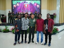 Pangdam XIV/Hsn Hadiri Perayaan Natal Bersama Mahasiswa, Kodam Jadi Rumah Penuh Kasih di Tanah Rantau