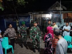 Aksi Humanis Dandim Gowa Pimpin Patroli Jalan Kaki: Sapa Warga Pallangga Pastikan Malam Natal Aman dan Kondusif