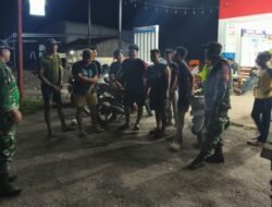 Jaga Stabilitas Wilayah, TNI Bersama Masyarakat dan Komduk Amankan Kawasan Poros Malino Gowa