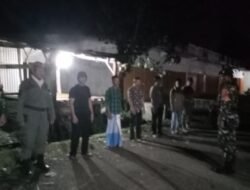 Perkuat Keamanan Desa, Babinsa Koramil 1409-03/Bontomarannu Pimpin Patroli Cipkon Gabungan TNI-Komduk