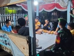 Kolaborasi Koramil 05 Pallangga dan Komduk Perkuat Keamanan Dusun Gantarang hingga Barombong