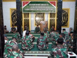 Refleksi Akhir Tahun Kodim 1409/Gowa: Dandim Pimpin Doa Bersama Ajak Personel Mendoakan Saudara di Aceh, Sumut, dan Sumbar