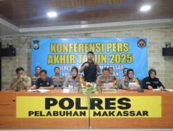 Rilis Akhir Tahun 2025: Polres Pelabuhan Makassar Tekan Kriminalitas Lewat Safari Memakmurkan Masjid
