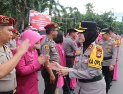 Awali 2026 dengan Semangat Baru, 63 Personel Polres Pelabuhan Makassar Resmi Naik Pangkat