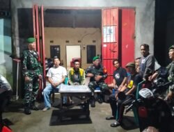 Wujud Sinergitas, Babinsa Bersama Ormas dan Tokoh Masyarakat Perketat Keamanan di Gowa