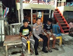 Polri untuk Masyarakat, Bhabinkamtibmas Pulau Barrang Lompo Hadir dengan Kehangatan