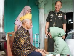 Merajut Silaturahmi, Kodim 1409/Gowa Gelar Anjangsana Penuh Kekeluargaan Sambut HUT ke-69 Korem 141/Tp