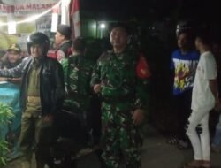 Cipta Kondisi Malam Jumat, Personel Gabungan Sisir Wilayah Bontonompo Guna Tekan Gangguan Kamtibmas