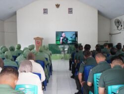 Persiapkan Masa Depan Prajurit, Kodim 1409/Gowa Nobar Podcast TWP AD Bersama Dirut BPTWP