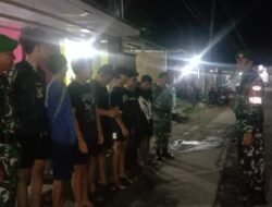 Barombong Kondusif: Aksi Nyata TNI dan Komponen Pendukung dalam Patroli Cipta Kondisi