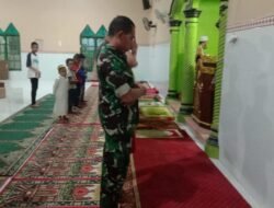 Dinginnya Subuh Tak Surutkan Semangat Babinsa Parangbanoa Berbaur dengan Warga Binaan