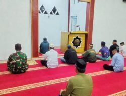 Pererat Silaturahmi Lewat Ibadah, Babinsa Tinggimoncong Gelar Safari Subuh di Masjid Al Rahman