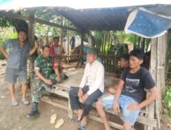 Antisipasi Cuaca Ekstrem, Babinsa Kodim Gowa Komsos Ajak Warga Siaga Bencana dan Perkuat Ronda Malam