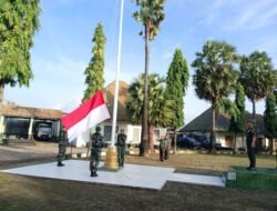 Kodim 1409/Gowa Gelar Upacara Bendera: Kasdim Gowa Ajak Prajurit Jaga Kesehatan dan Kepekaan terhadap Situasi Wilayah