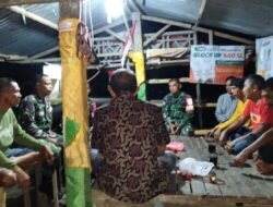 Pastikan Keamanan Warga, Personel Gabungan TNI-Komduk Gencarkan Patroli Malam di Bontonompo