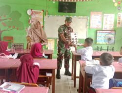 Sasar 1.527 Penerima, Babinsa Koramil 03/Bontomarannu Kawal Distribusi Makan Bergizi Gratis di Nirannuang