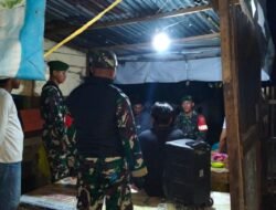 Jaga Stabilitas Keamanan, Koramil 1409-04/Tinggimoncong Gelar Patroli Gabungan Terpadu