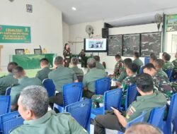 Tegakkan Disiplin, Denpom XIV/4 Makassar Gelar Sosialisasi Ops Gaktib di Kodim 1409/Gowa