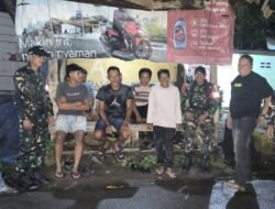 Langkah Preventif Koramil 06/Bajeng, Gelar Apel Cipkon dan Patroli Wilayah di Musim Penghujan