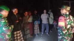 Kompak TNI dan Komponen Pendukung Gowa Sisir Wilayah Tompobulu