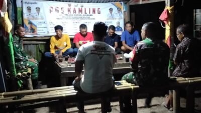 Satu Komando Jaga Keamanan, TNI-Komduk dan Tokoh Masyarakat Gowa Bersatu di Lapangan