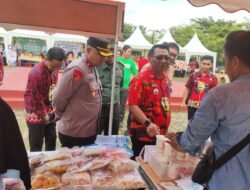 Sekda Gowa Pimpin Pembukaan Pasar Pangan 2026, Kabagops Polres Gowa Hadir Wakili Kapolres