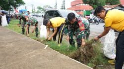 Dukung Program Presiden RI, Kodim 1409/Gowa Bersama Pemda Gowa Gelar Kerja Bakti Massal “ASRI”