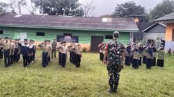 Tingkatkan Kedisiplinan Siswa Malino, Danramil 04/Tinggimincong Pimpin Giat Korps Kadet Republik Indonesia